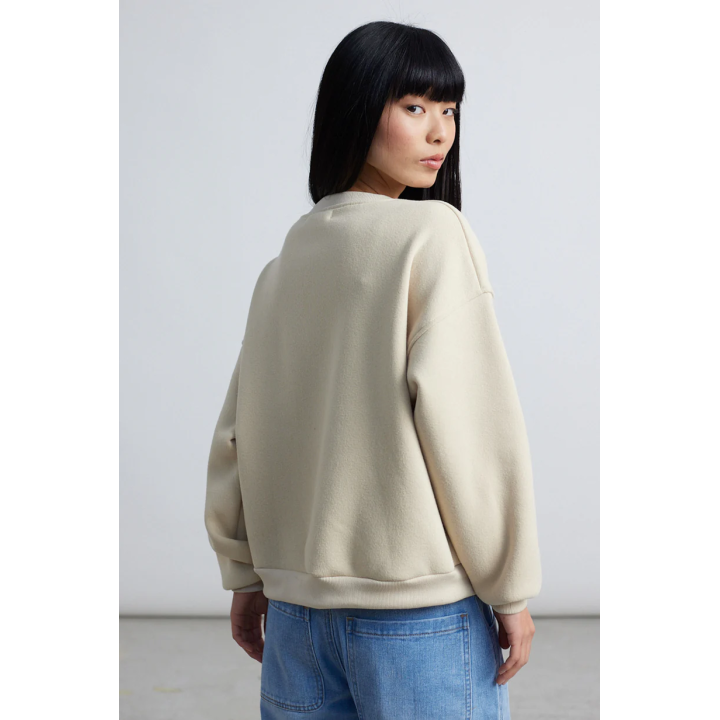 24 COLOURS Sweatshirt White- 50800bv