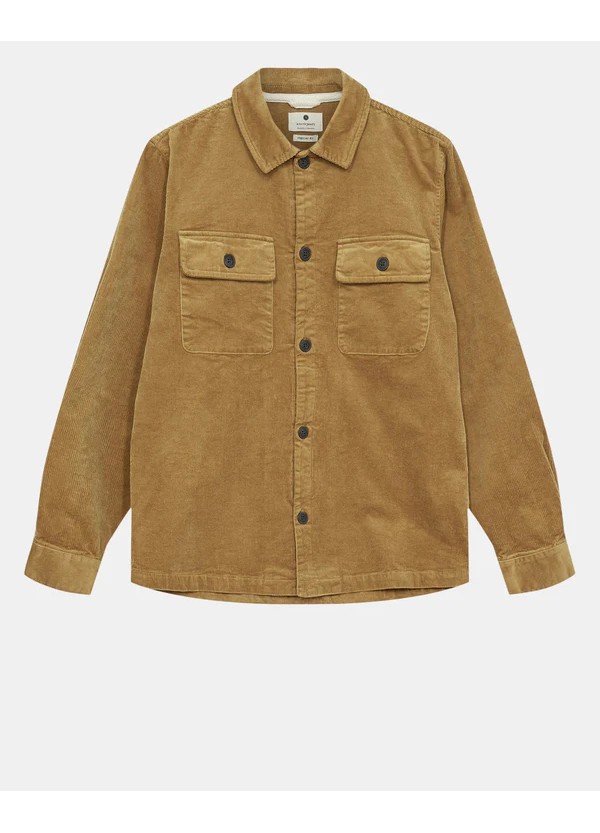 AKOSCAR CORD OVERSHIRT - WOOD THRUSH - 901784