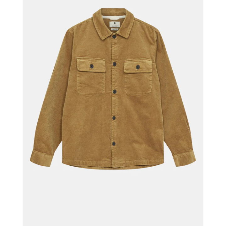 AKOSCAR CORD OVERSHIRT - WOOD THRUSH - 901784