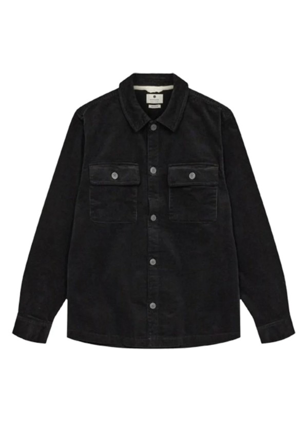 AKOSCAR CORD OVERSHIRT - FOREST NIGHT- 901784
