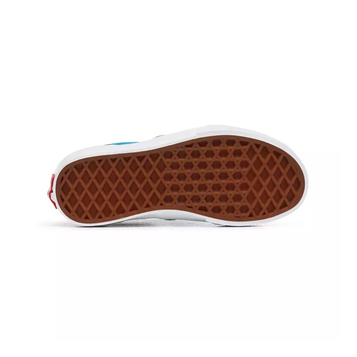 Vans Checkboard Classic Slip-On  Shoes Caribbean Sea/True White  ( VN0A4UH8W3V)
