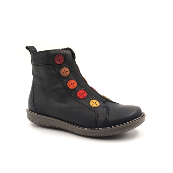 CHACAL 6419 Nobuck Gras Δέρμα Negro - 6419