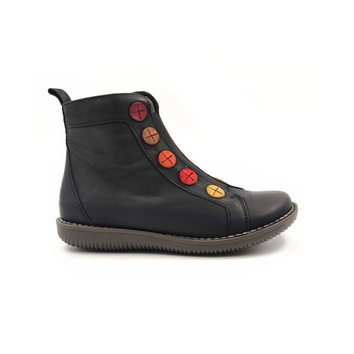 CHACAL 6419 Nobuck Gras Δέρμα Negro - 6419