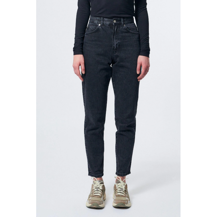 Dr Denim Pants W Nora Retro Black Denim - 1430113A58