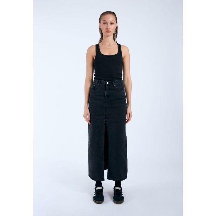 Dr Denim Skirt Myra 114 Black Used -2420102114