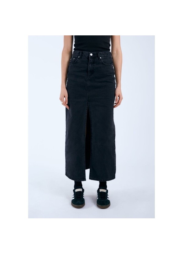 Dr Denim Skirt Myra 114 Black Used -2420102114