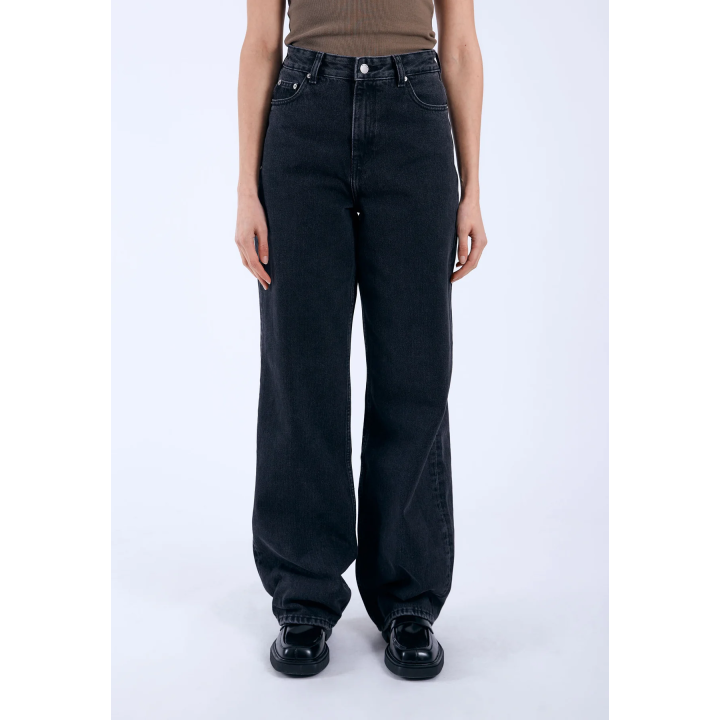 Dr Denim Pants Donna Retro Black Denim - 2230101A58