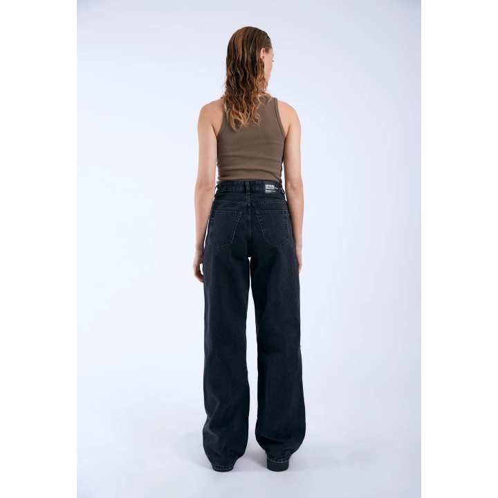 Dr Denim Pants Donna Retro Black Denim - 2230101A58