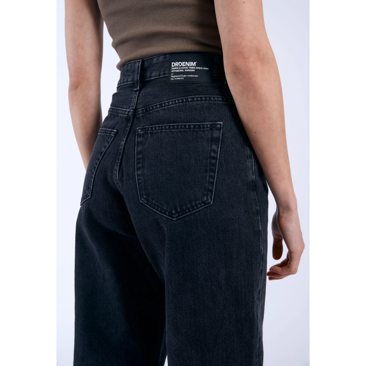 Dr Denim Pants Donna Retro Black Denim - 2230101A58