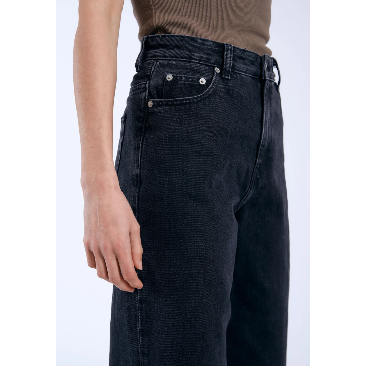 Dr Denim Pants Donna Retro Black Denim - 2230101A58