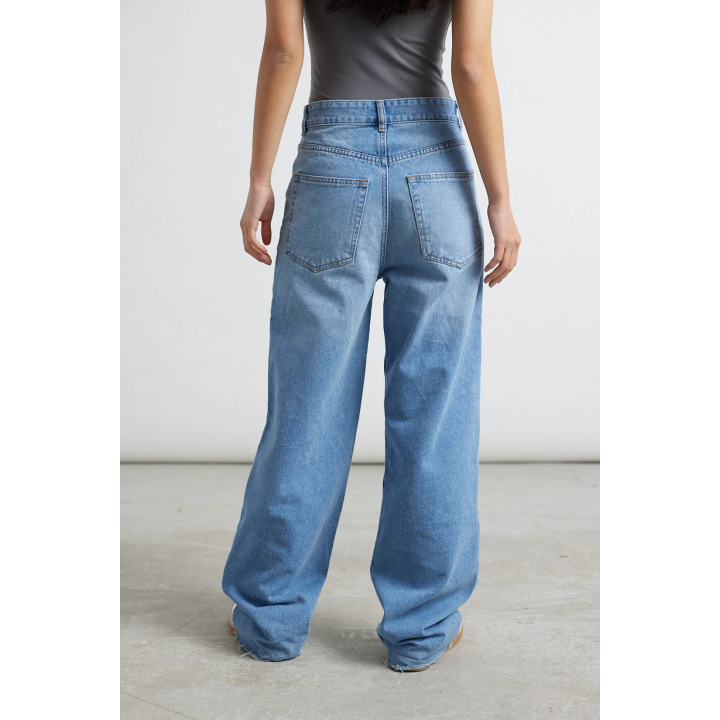 24 COLOURS Light Blue Denim Pants - 80370