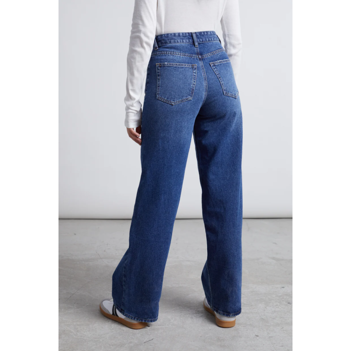24 COLOURS Pants Blue Denim - 80364