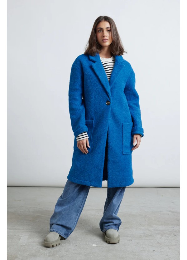 24 COLOURS Coat Blue - 90473b