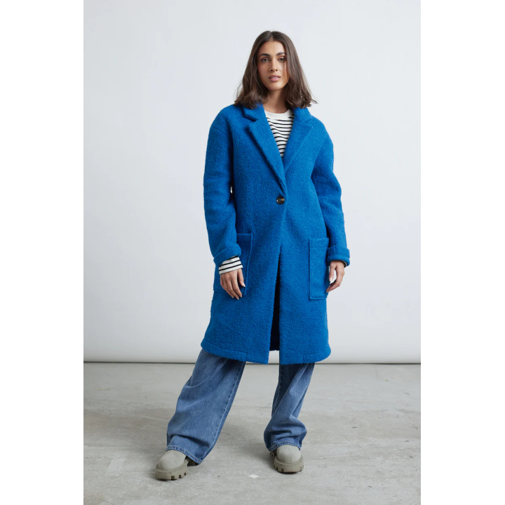24 COLOURS Coat Blue - 90473b