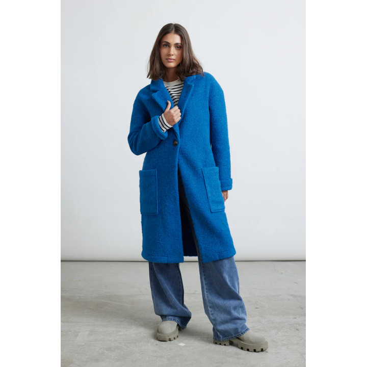 24 COLOURS Coat Blue - 90473b