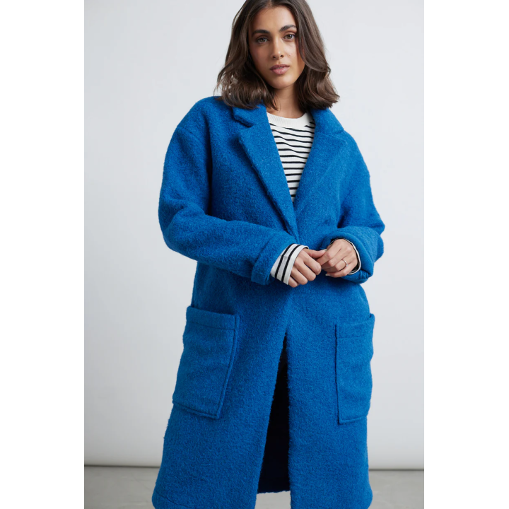 24 COLOURS Coat Blue - 90473b
