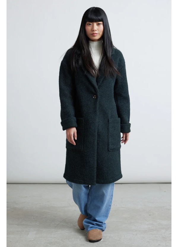 24 COLOURS Coat Forest Green - 90473a