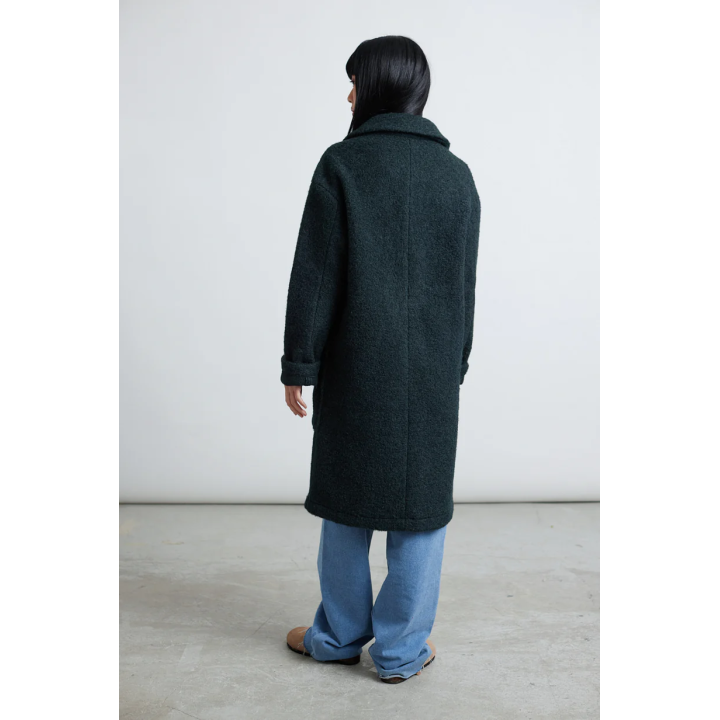 24 COLOURS Coat Forest Green - 90473a
