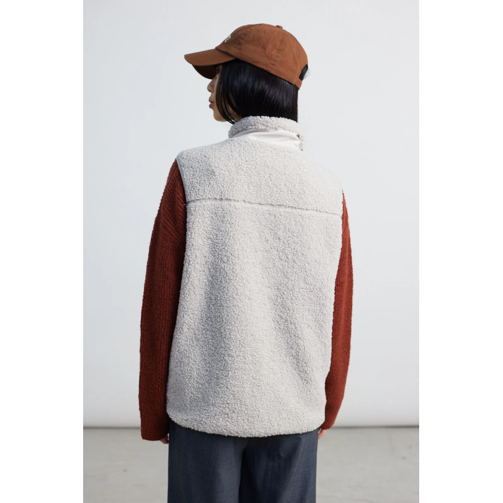 24 COLOURS Jacket Beige Vest Fleece -90467b