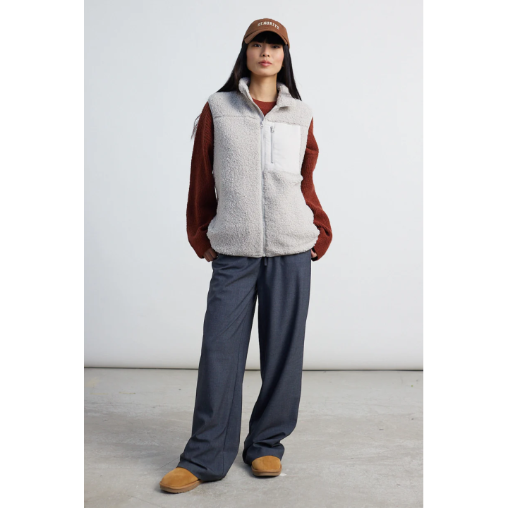 24 COLOURS Jacket Beige Vest Fleece -90467b