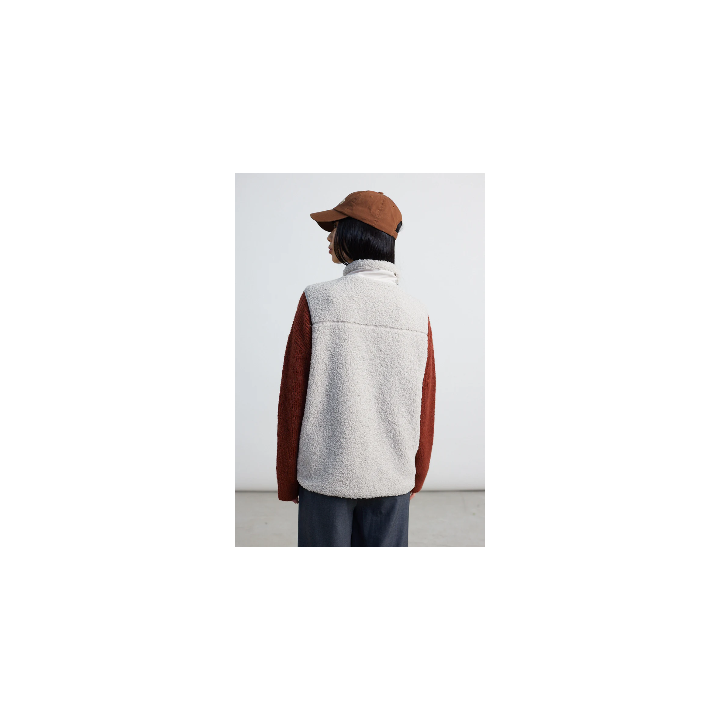 24 COLOURS Jacket Beige Vest Fleece -90467b