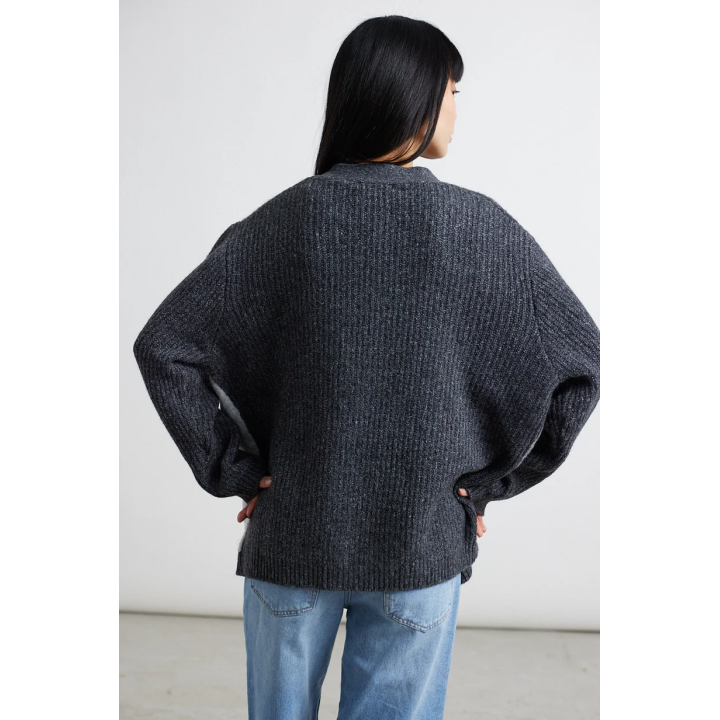 24 COLOURS Cardigan Grey - 41153