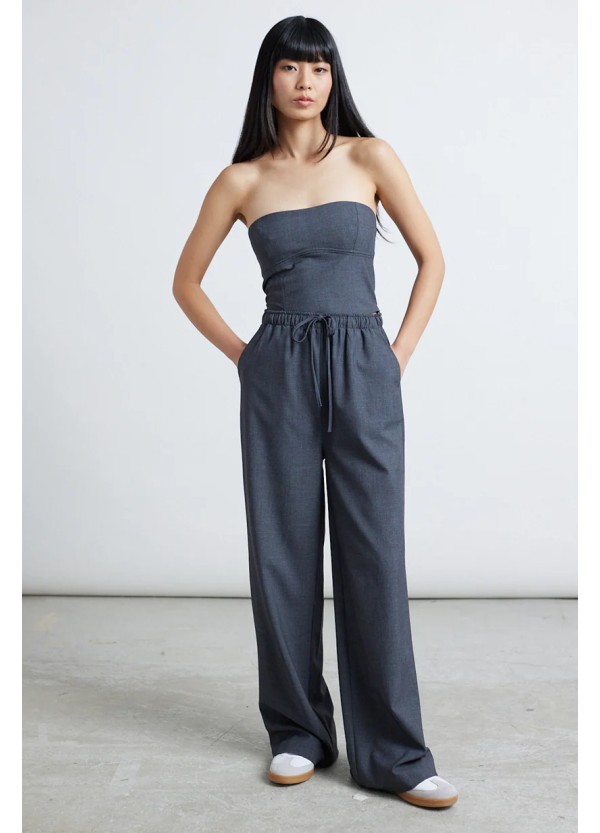 24colours Pants in grey-60843