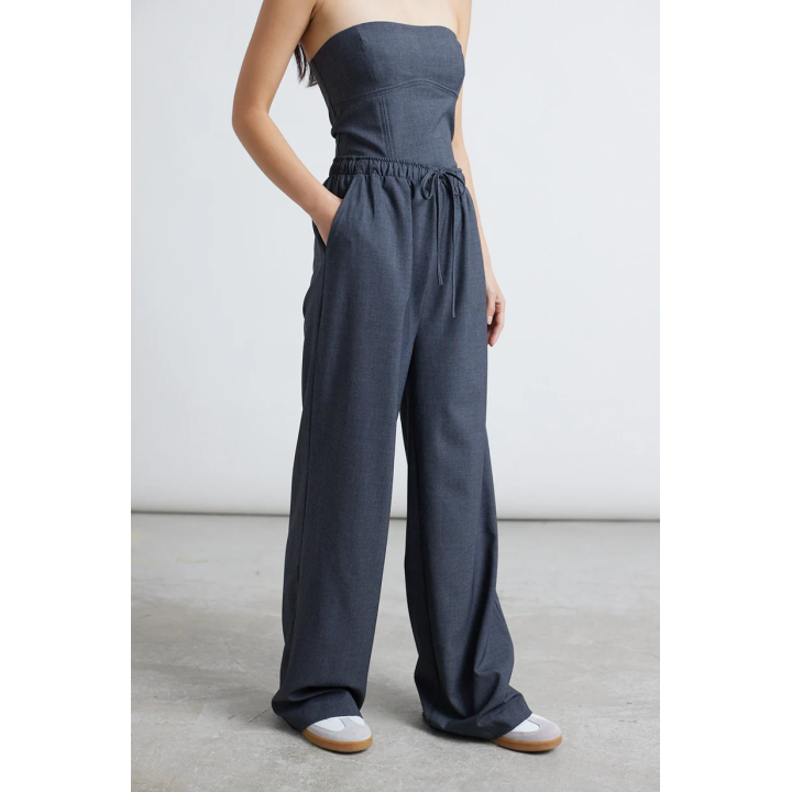 24colours Pants in grey-60843