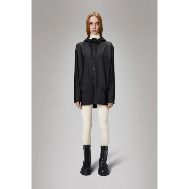 Μπουφάν Rains Jacket Black  - 12010