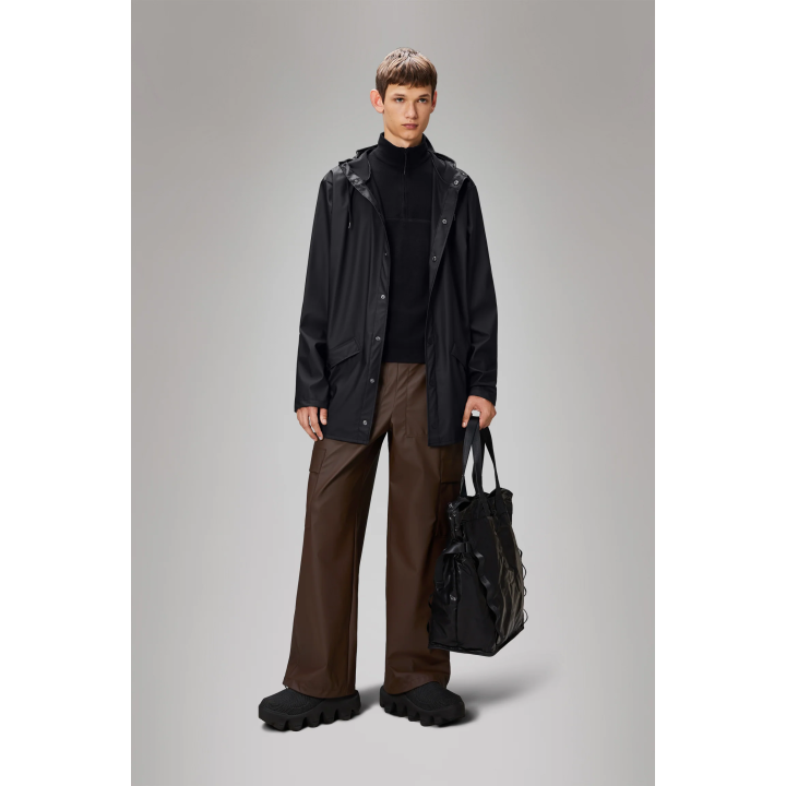 Μπουφάν Rains Jacket Black  - 12010