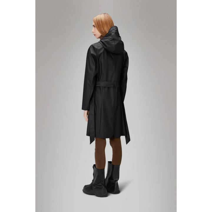 Rains Curve W Jacket Black -18130