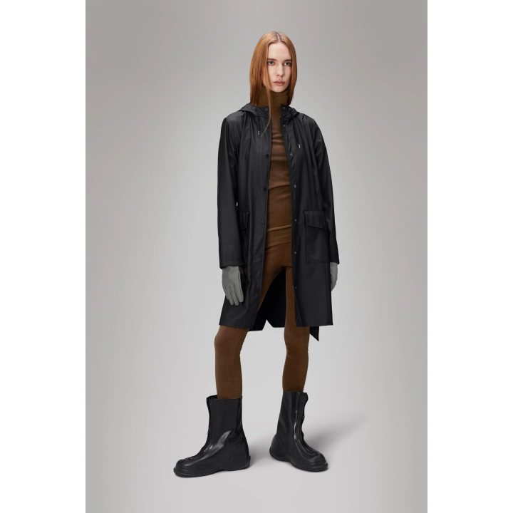 Rains Curve W Jacket Black -18130