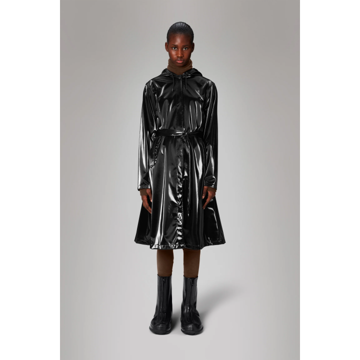 Rains A-Line Longer W Jacket Night -12040