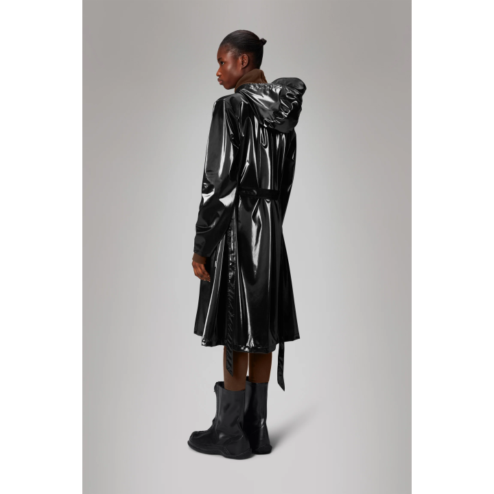 Rains A-Line Longer W Jacket Night -12040