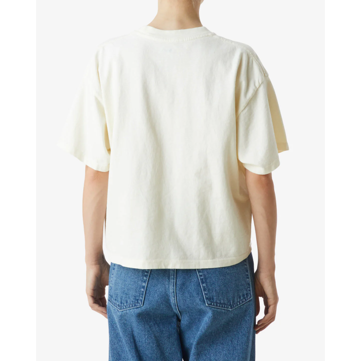 OBEY COLLEGIATE  RAEGAN T-SHIRT /WHITE -267622446