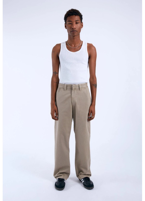 Dr Denim Pants Omar Khaki -2430109699