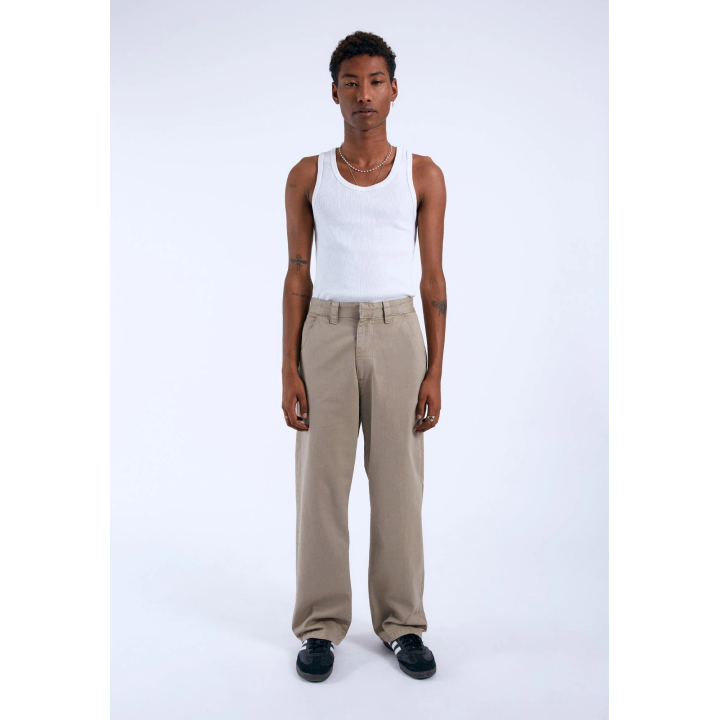 Dr Denim Pants Omar Khaki -2430109699