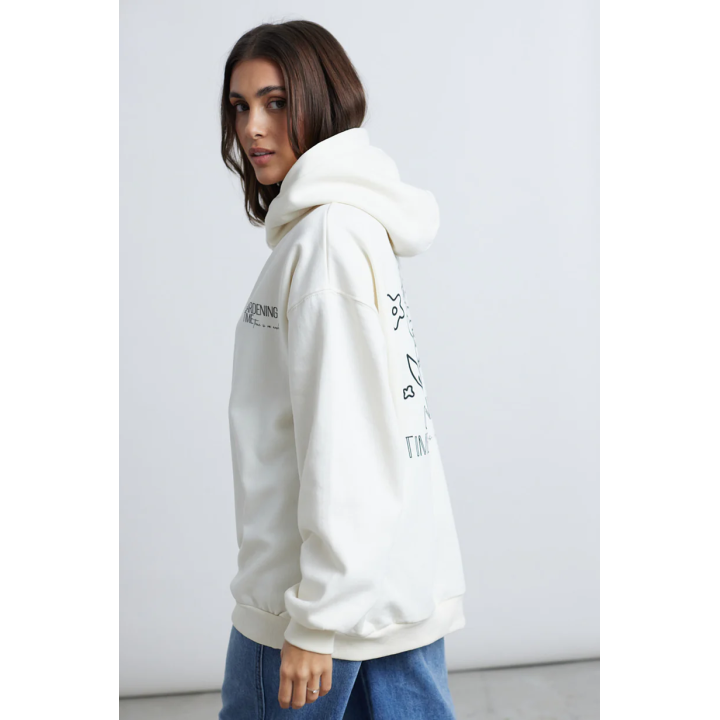 24 Colours Sweatshirt Gardening Beige -50796b