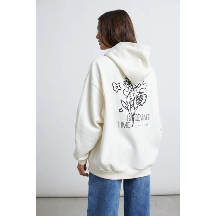 24 Colours Sweatshirt Gardening Beige -50796b