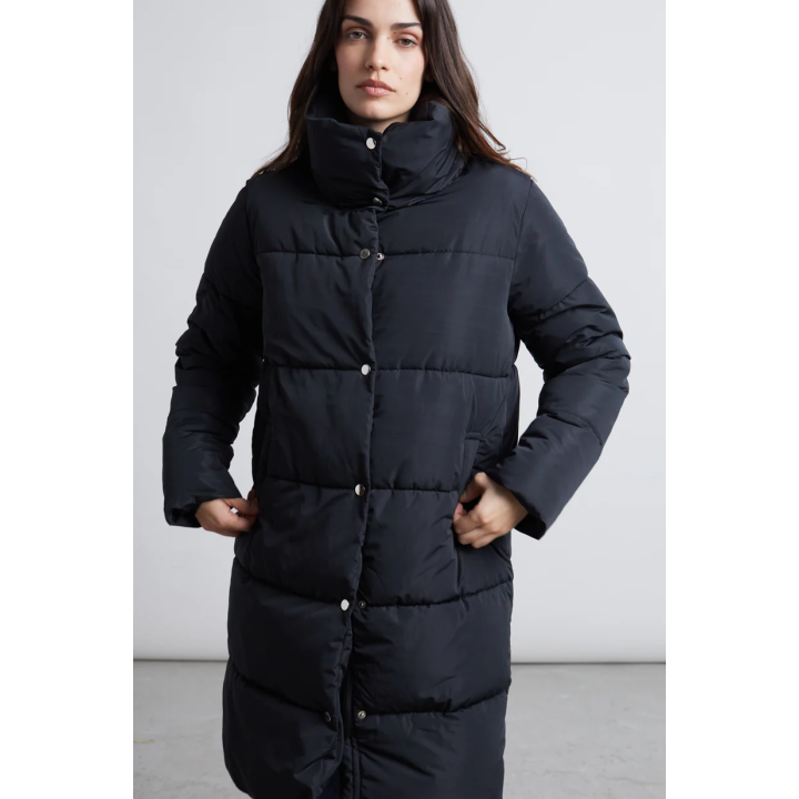 24COLOURS  coat in black-90476a