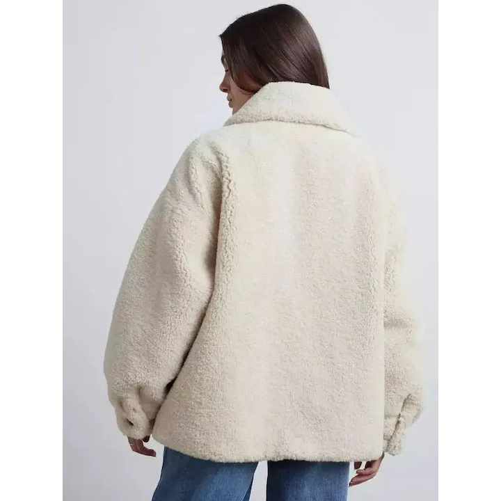 24COLOURS Beige Coat -90478