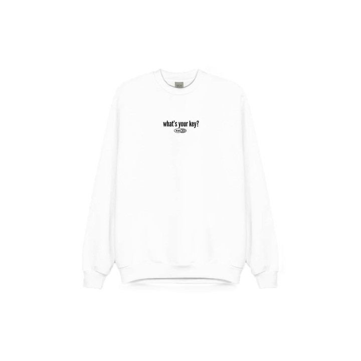Kaotiko Crew Organic What/s Your Key Sweatshirt -AP024-01S-G002