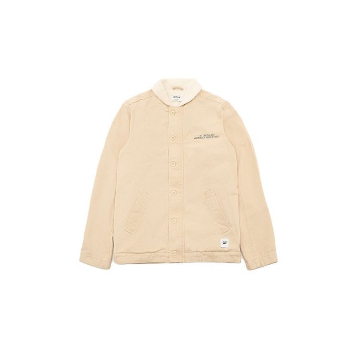 CATERPILLAR WASHED DECK JACKET/ BEIGE - 6040095