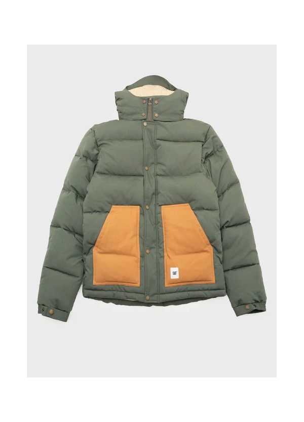 CATERPILLAR RIPSTOP PUFFER GREEN -6040098