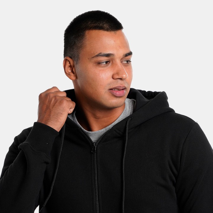 CATERPILLAR ESSENTIAL ZIP HOODIE/BLACK -6050164