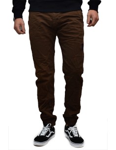 Τζιν Ανδρικό Back 2 Jeans Slim Fit B50 Καφέ