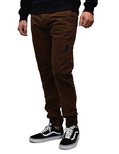 Τζιν Ανδρικό Back 2 Jeans Slim Fit B50 Καφέ