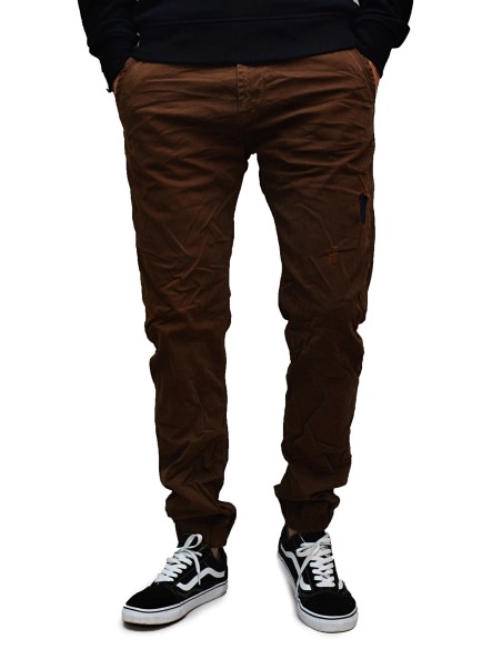 Τζιν Ανδρικό Back 2 Jeans Slim Fit B50 Καφέ