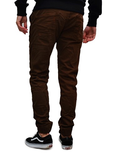 Τζιν Ανδρικό Back 2 Jeans Slim Fit B50 Καφέ