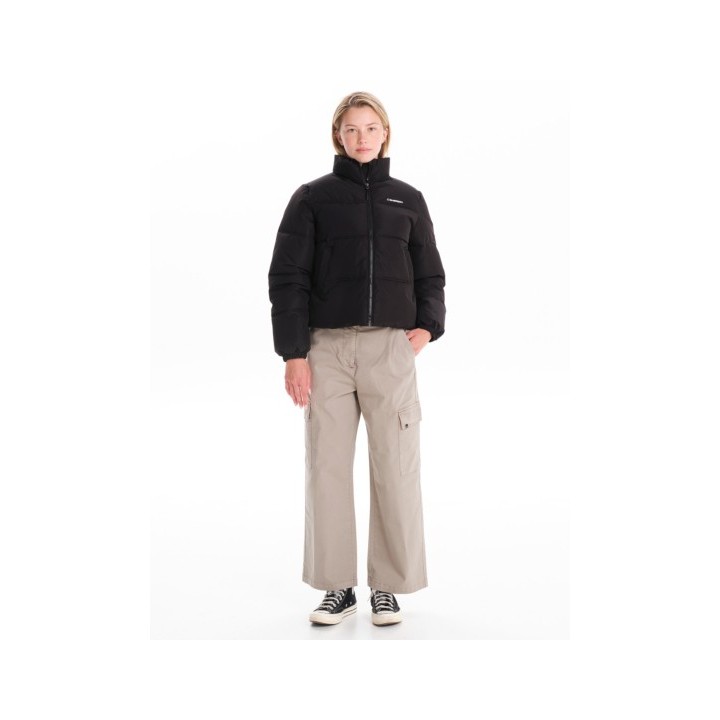 EMERSON Puffer Black Jacket - 242.EW10.74